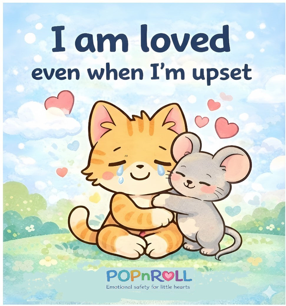 OKAY Feelings Posters Set – 6 Emotional Safety Prints for Kids