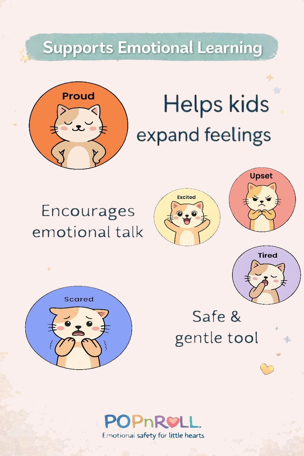 PopnRoll Emotional Cards – More Feelings Printable Set